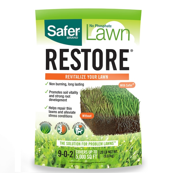 Safer Brand Safer Brand Lawn Restore All-Purpose Lawn Fertilizer For All Grasses 5000 sq ft 9335 - main